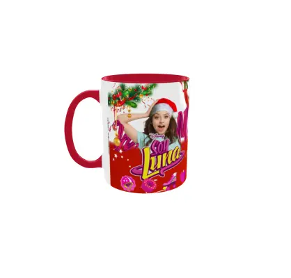 Soy luna craciun fericit, cana ceramica, 330ml, model cgs1765